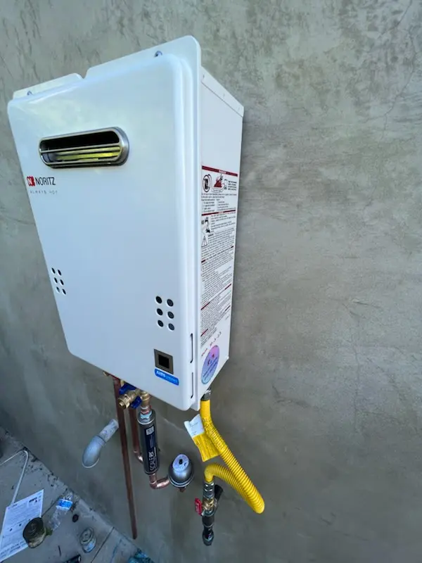 Tankless water heater installation for Holly Spring homes